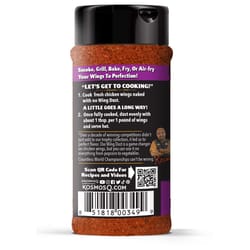 Kosmos Q Wing Dust Kickin' Cajun Wing Seasoning 5 oz