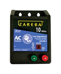 Zareba 115 V Electric Low Impedance Fence Energizer 10 mi. Black