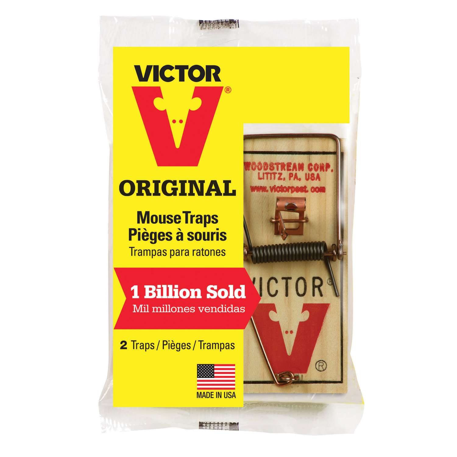 Victor Snap Trap For Mice 2 pk - Ace Hardware