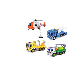 Sunny Days Maxx Action Helicopter/Trucks Assorted 4 pc