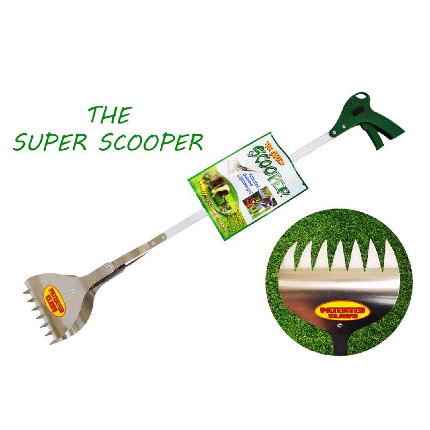 Diamond Visions The Super Scooper Aluminum Dog Waste Pick Up