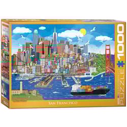 Eurographics San Francisco Jigsaw Puzzles Multicolored 1000 pc