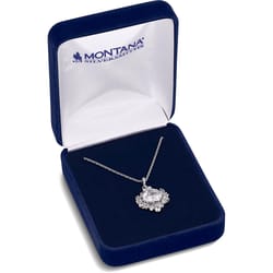 Montana Silversmiths Women's Refined Light CZ Silver Necklace