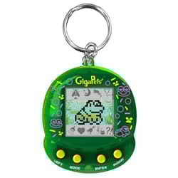 Giga Pets Floppy Frog Digital Pet Toy Green