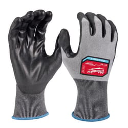 Milwaukee Cut Level 2 High Dexterity Polyurethane Dipped Gloves Gray M 1 pair