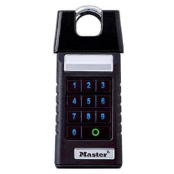 Master Lock 5.43 in. H X 1.71 in. W X 2.43 in. L Metal Single Locking Bluetooth Bluetooth Padlock