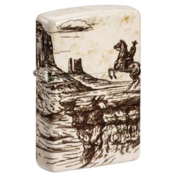 Zippo Cream Wild West Scene Lighter 2 oz 1 pk