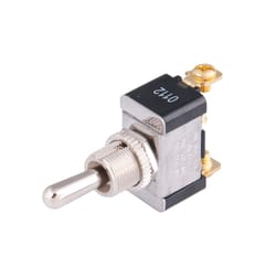 Calterm 15 amps Toggle Switch Silver 1 pk