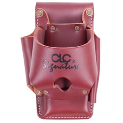 CLC Signature Elite 4 pocket Leather Tool Holder Brown