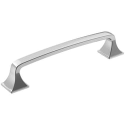 Amerock Ville Traditional Rectangle Cabinet Pull 5-1/16 in. Polished Chrome 1 pk