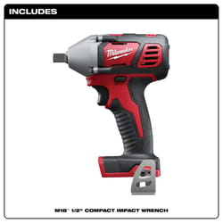 Milwaukee 18V M18 1/2 in. Cordless Brushed Impact Wrench Tool Only