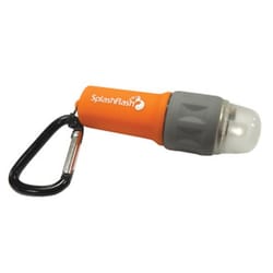 UST Brands SplashFlash 25 lm Orange LED Flashlight AAA Battery
