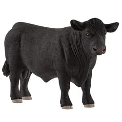 Schleich Farm World Angus Bull Toy Black