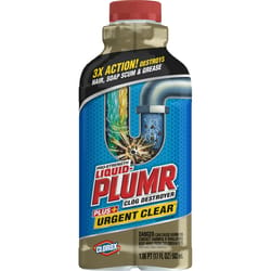 Liquid-Plumr Urgent Clear Liquid Clog Remover 1.06 oz