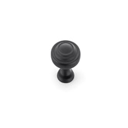 Richelieu Traditional Round Cabinet Knob 1-11/32 in. D 31/32 in. Matte 8 pk