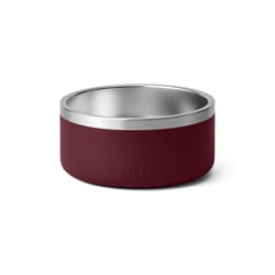 YETI Boomer Wild Vine Red Stainless Steel 4 cups Pet Bowl For Dogs