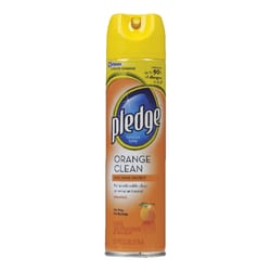 Pledge Orange Scent Furniture Polish 9.7 oz Spray