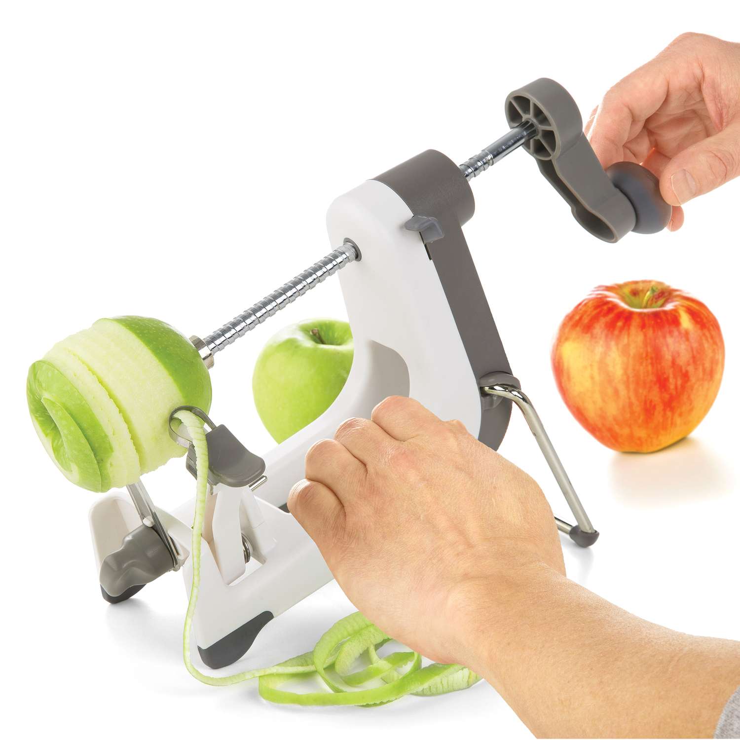 Apple Peeler - Potato And Vegetable Peelers For Kitchen, Fruit Peeling  Machine, Stainless Steel Corer Cutter Slicer Spiral Peel Tool - Easy To Use  (re