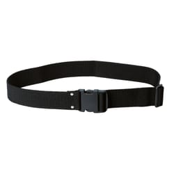 CLC 2 in. W X 7.25 in. H Polyester Fabric Work Belt Black 1 pc