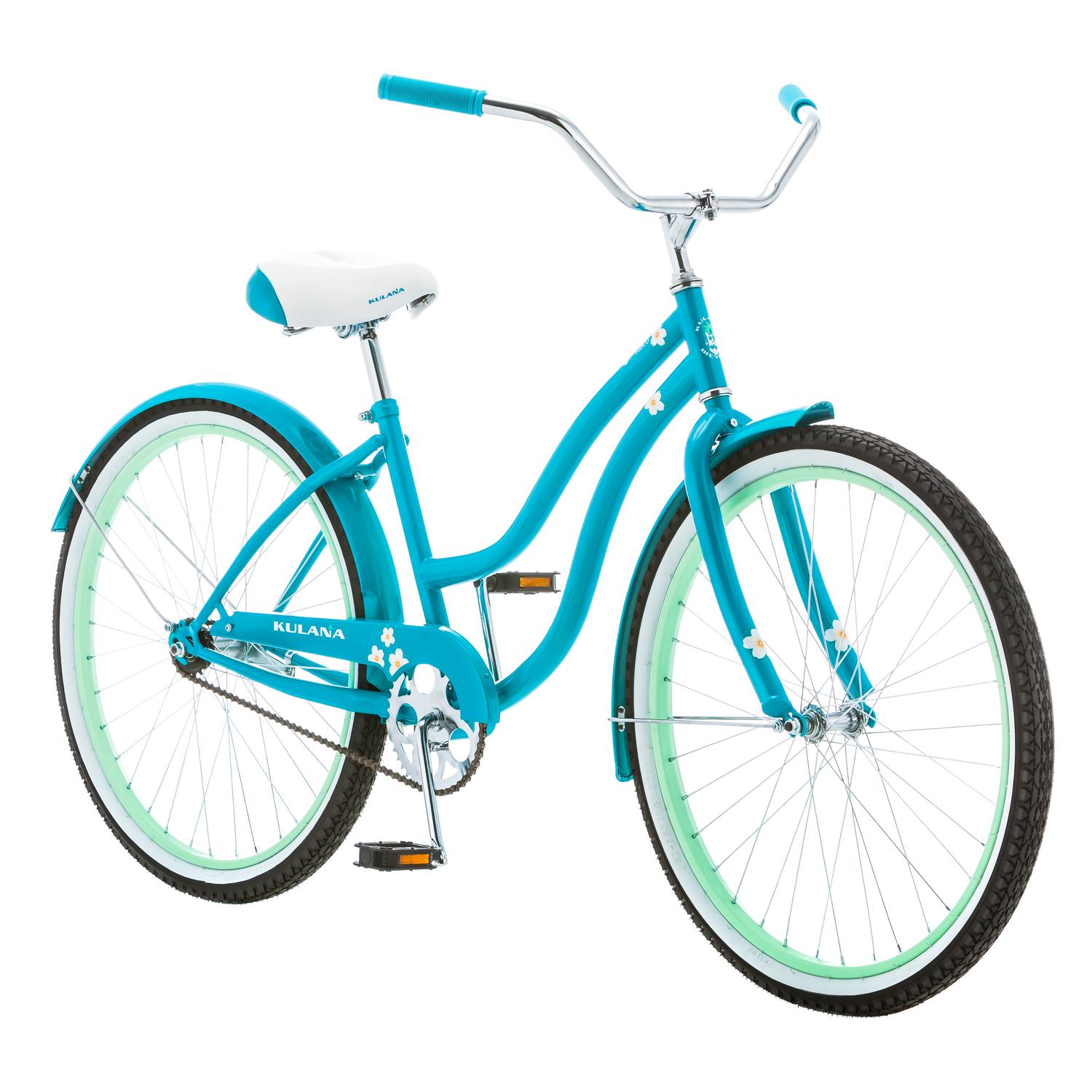 Kulana Women 26 in. D Cruiser Bicycle Blue Sansujyuku sansujyuku.com