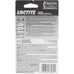 Loctite Ultra Liquid Control High Strength Ethyl Cyanoacrylate Clear Super Glue 4 gm