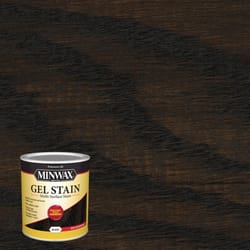 Minwax Semi-Transparent Black Oil-Based Gel Stain 1 qt