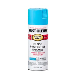 Rust-Oleum Stops Rust Gloss Maui Blue Protective Enamal Spray Paint 12 oz