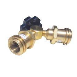 Mr. Heater 2 in. D Brass/Plastic Propane Y Female Adapter