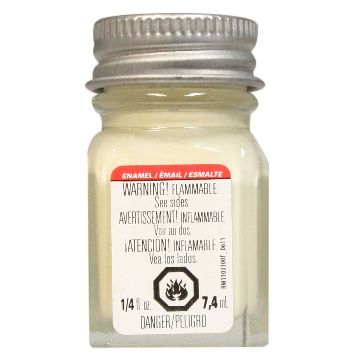 Testors Gloss Light Ivory Enamel Paint 0.25 oz Ace Hardware