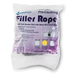 Sashco Filler Rope Gray Foam Tuck-In Wrap Strip 3.33 oz