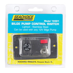 Seachoice Bilge Pump Control Switch Stainless Steel