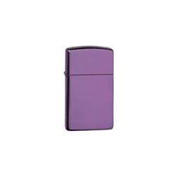 Zippo Slim Purple High Polish Purple Lighter 1 pk