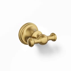 Kohler Facile 2.18 in. H X 2.8 in. W X 2.72 in. L Brushed Gold Robe Hook