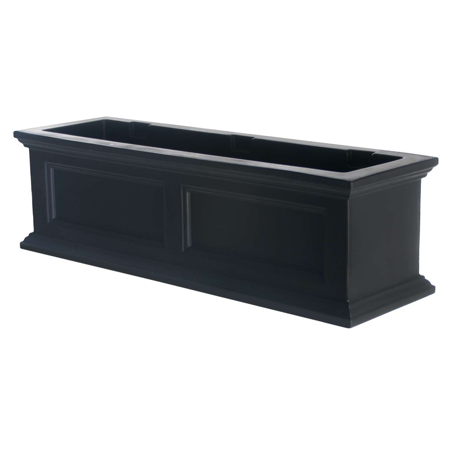 Mayne Fairfield 11 in. H X 11 in. W X 36 in. D Plastic Planter Box