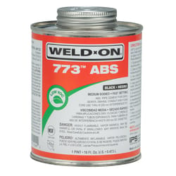 Weld-On 773 Black Solvent Cement For ABS 32 oz