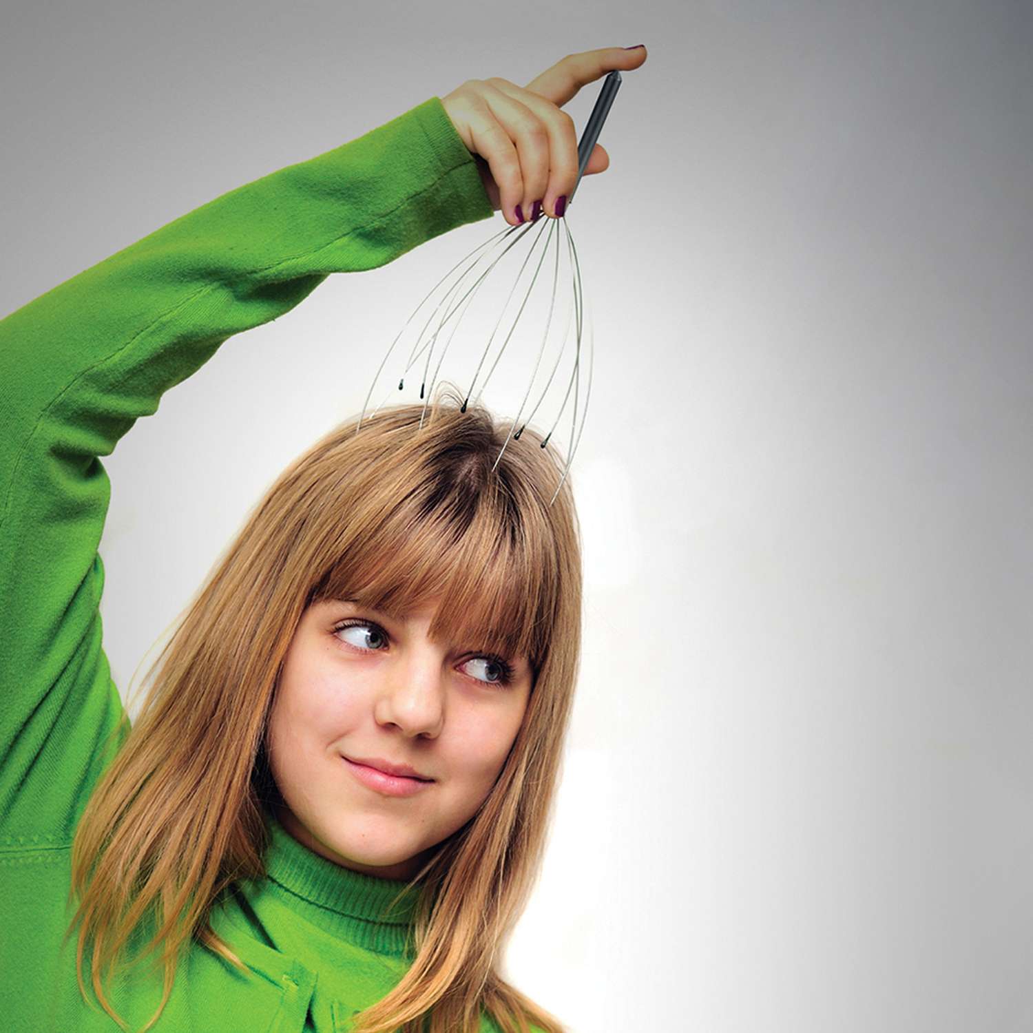 Kikkerland Handheld Scalp Massager