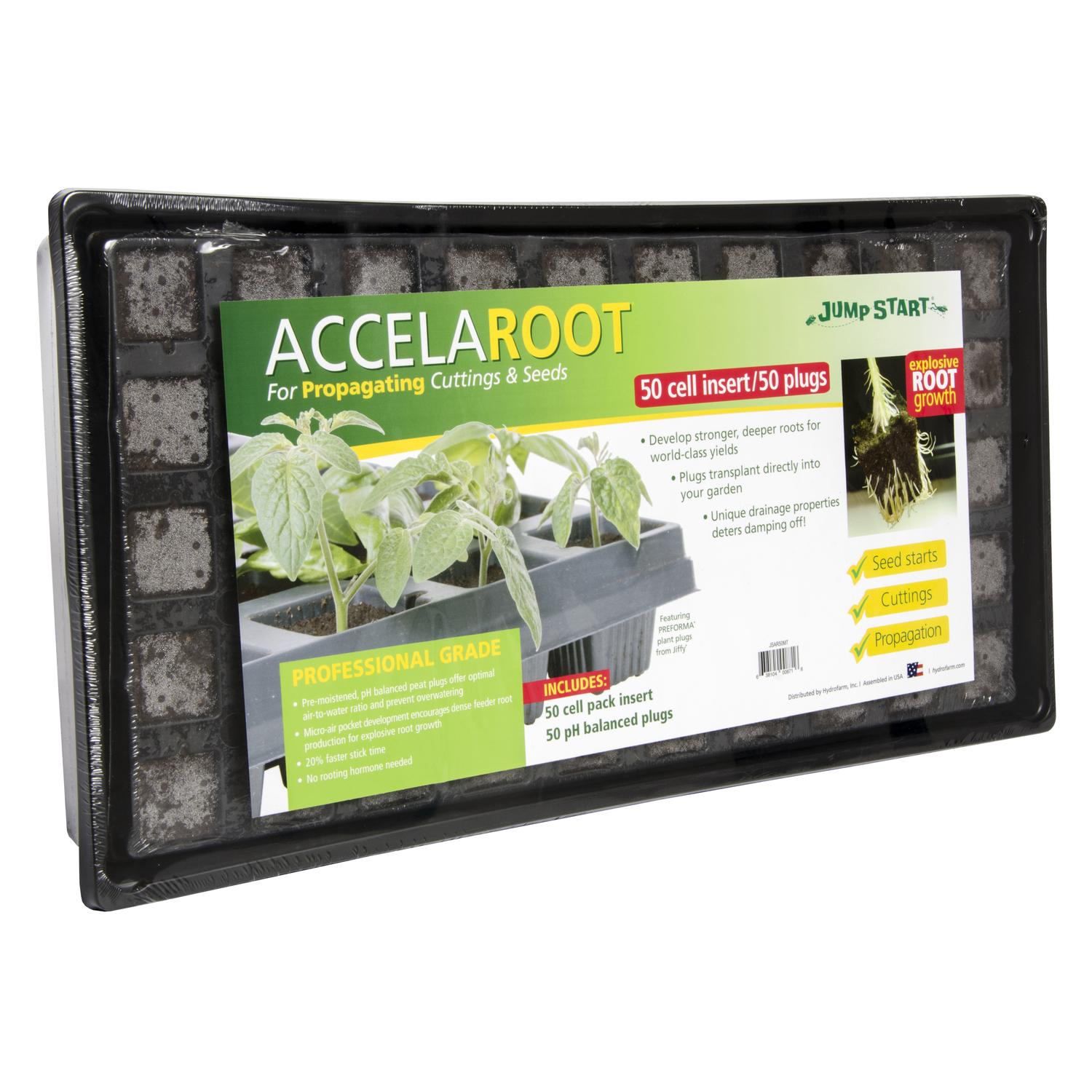UPC 638104000079 product image for Jump Start Accelaroot Grow Tray with Plugs (JSAR50) | upcitemdb.com