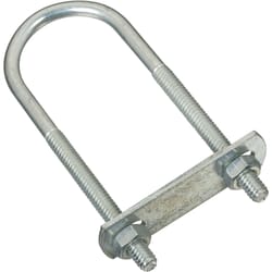 National Hardware 1/4 in. X 1-3/8 in. W X 4 in. L Coarse Zinc-Plated Steel U-Bolt