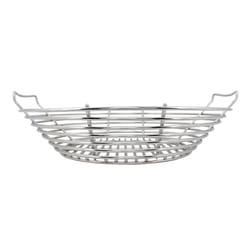 Kick Ash Basket Stainless Steel Charcoal Basket 4.1 in. W For Kamado Joe Big Joe and Big Joe II