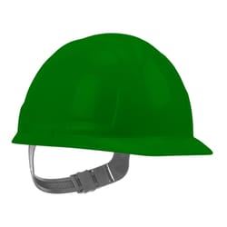 Safety Works 4-Point Ratchet Standard Hard Hat Green