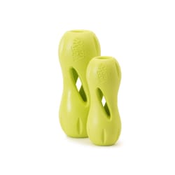 West Paw Zogoflex Green Plastic Qwizl Dog Treat Toy/Dispenser Large in. 1 pk