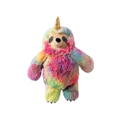 Pet Shop by Fringe Studio Multicolored Plush Confetti Betti the Slothicorn Dog Toy 1 pk