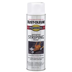 Rust-Oleum Professional White Inverted Striping Paint 18 oz