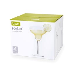 True 10 oz Clear Glass Margarita Glass set