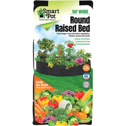 Smart Pot 12 in. H X 50 in. W Geo-Thermal Fabric Grow Bag Planter Black