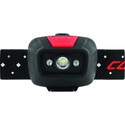 Coast FL19 330 lm Black/Red LED Head Lamp AAA Battery