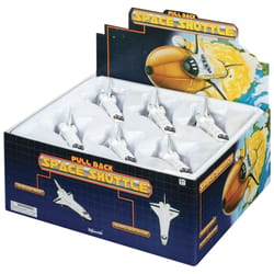 Toysmith Space Shuttle White/Black 6 pc