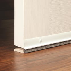 M-D BUILDING PRODUCTS 36 in. L White Vinyl Door Sweep 1 pc
