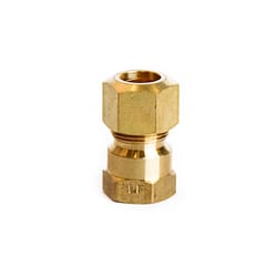 ATC 3/8 in. Compression in. X 1/4 in. D FPT Brass Coupling