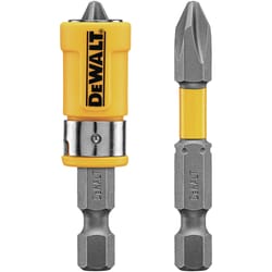 DeWalt Max Fit Phillips #2 X 2 in. L Power Bit and Sleeve Set S2 Tool Steel 3 pc